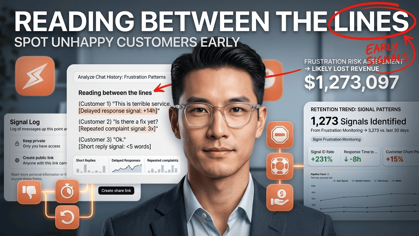 Spot Frustrated Customer WhatsApp Chat Signs | Erfan MD