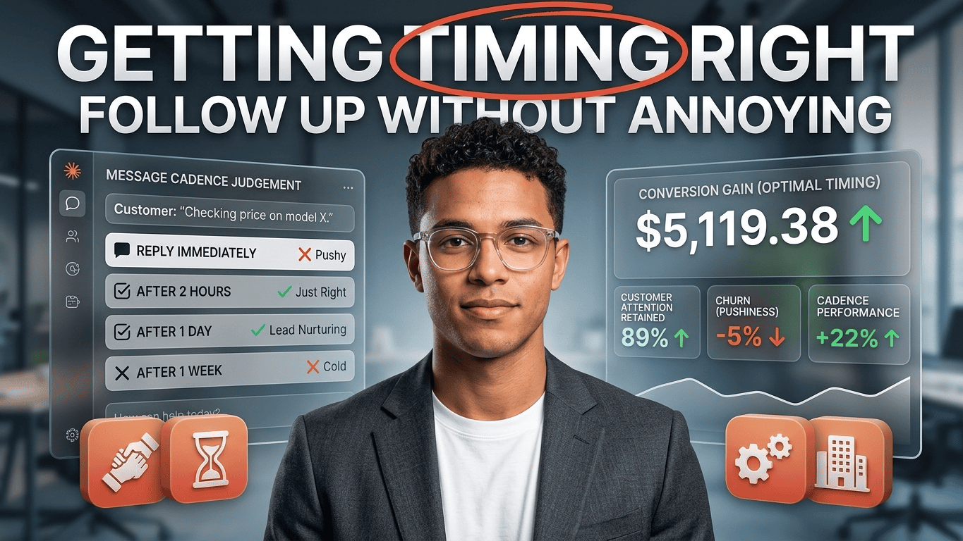 WhatsApp Follow-Up Timing: How Often to Message a Lead