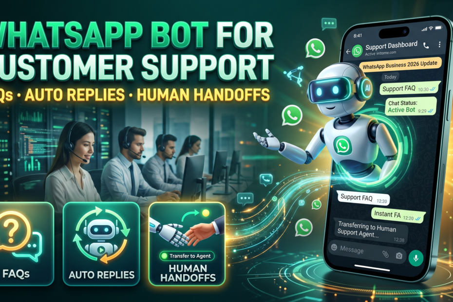 WhatsApp Bot for Customer Support
