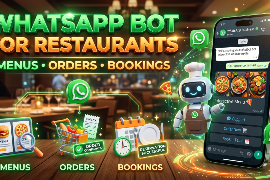 WhatsApp Bot for Restaurants